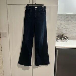 MOTHER Woman's Wide Leg Jeans.